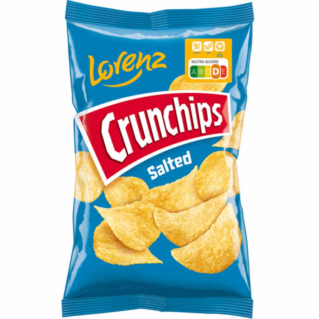 Lorenz Crunchips Salted 150g MHD:14.4.25
