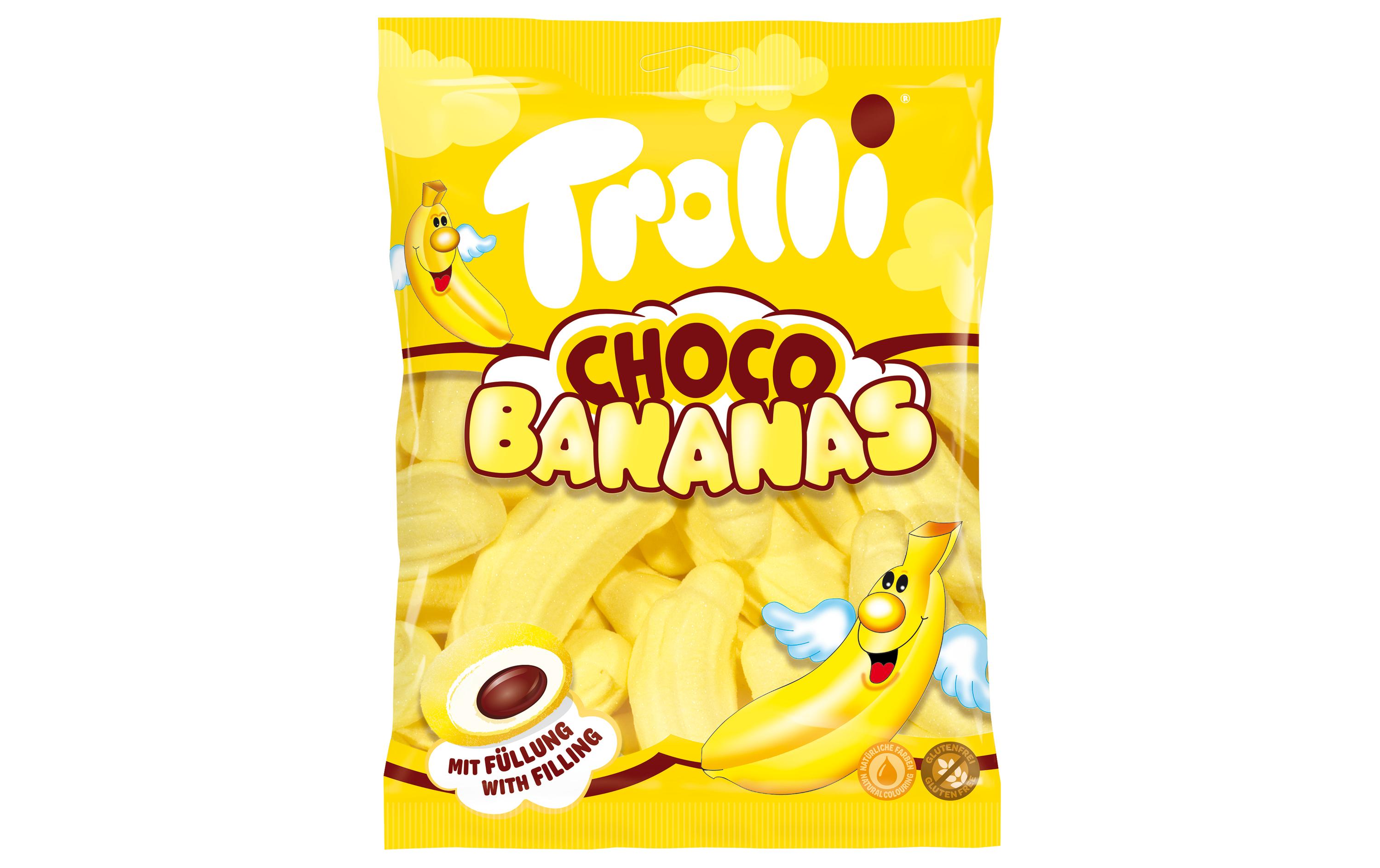 Süssigkeit Schoko Bananen 150 gTropische Schokobananen