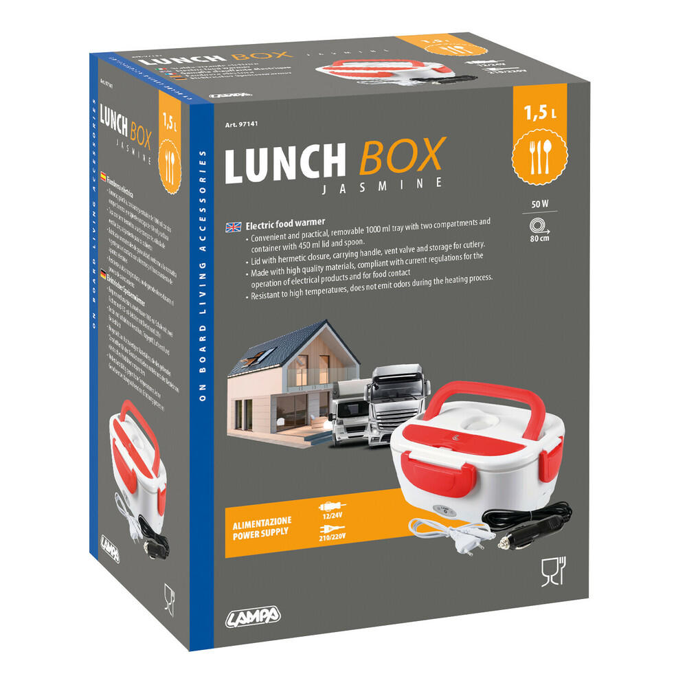 Lampa 12/24 volt elektrische luchbox met warmhouder