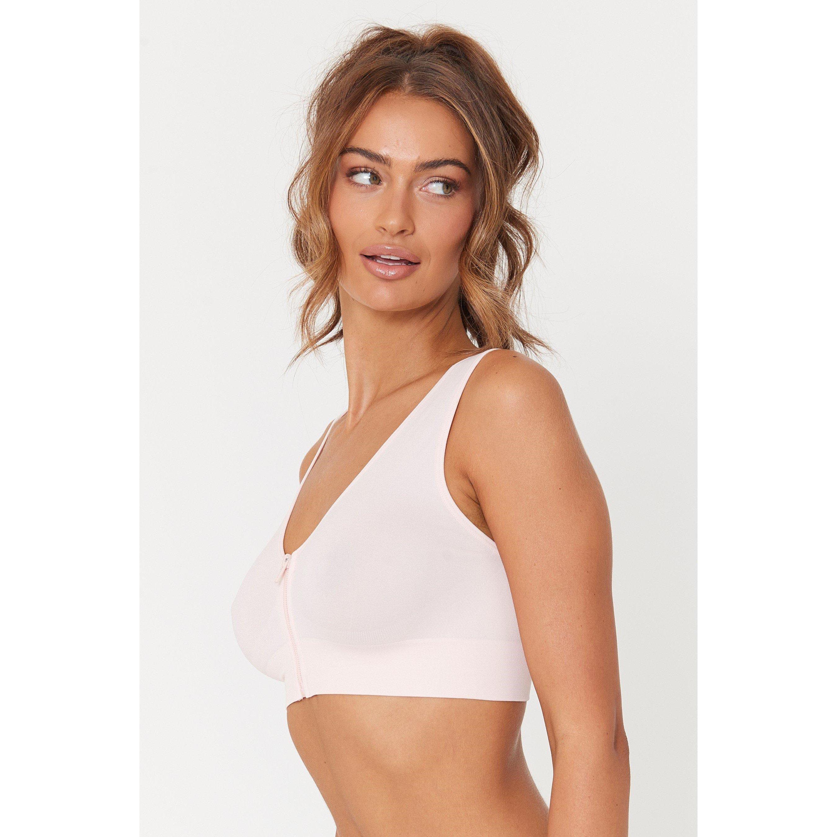 Be You 2 2 Pack Comfort Seam Free Zip Bra
