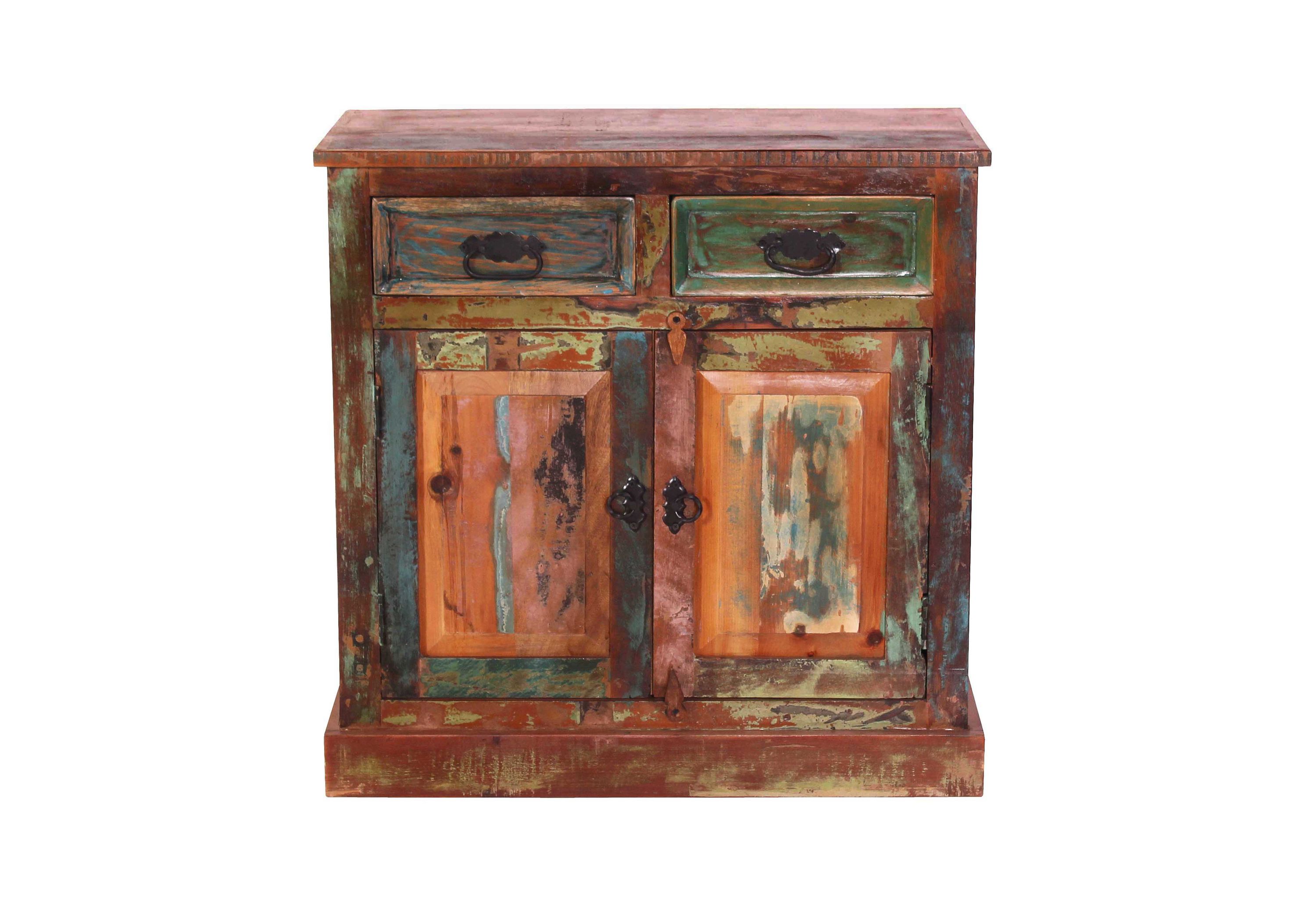 Kommode RIVERBOAT Altholz Schubladenschrank Sideboard Wohnzimmerschrank Schrank