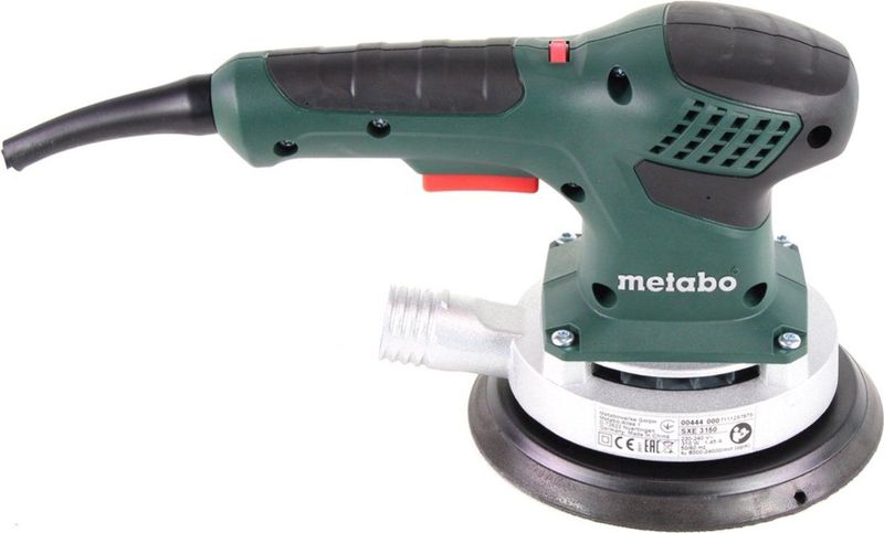 Metabo - SXE3150 - Excentrische Schuurmachine - 150mm - 310W - Trillingsarm