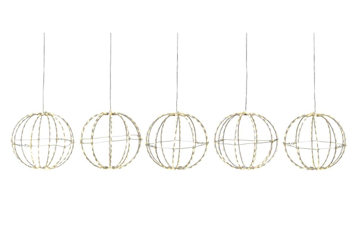 LED-Lichtervorhang Royal Ball 550 LED, Ø 16 cmLED Weihnachtsdekoration für den Innen- und Aussenbereich