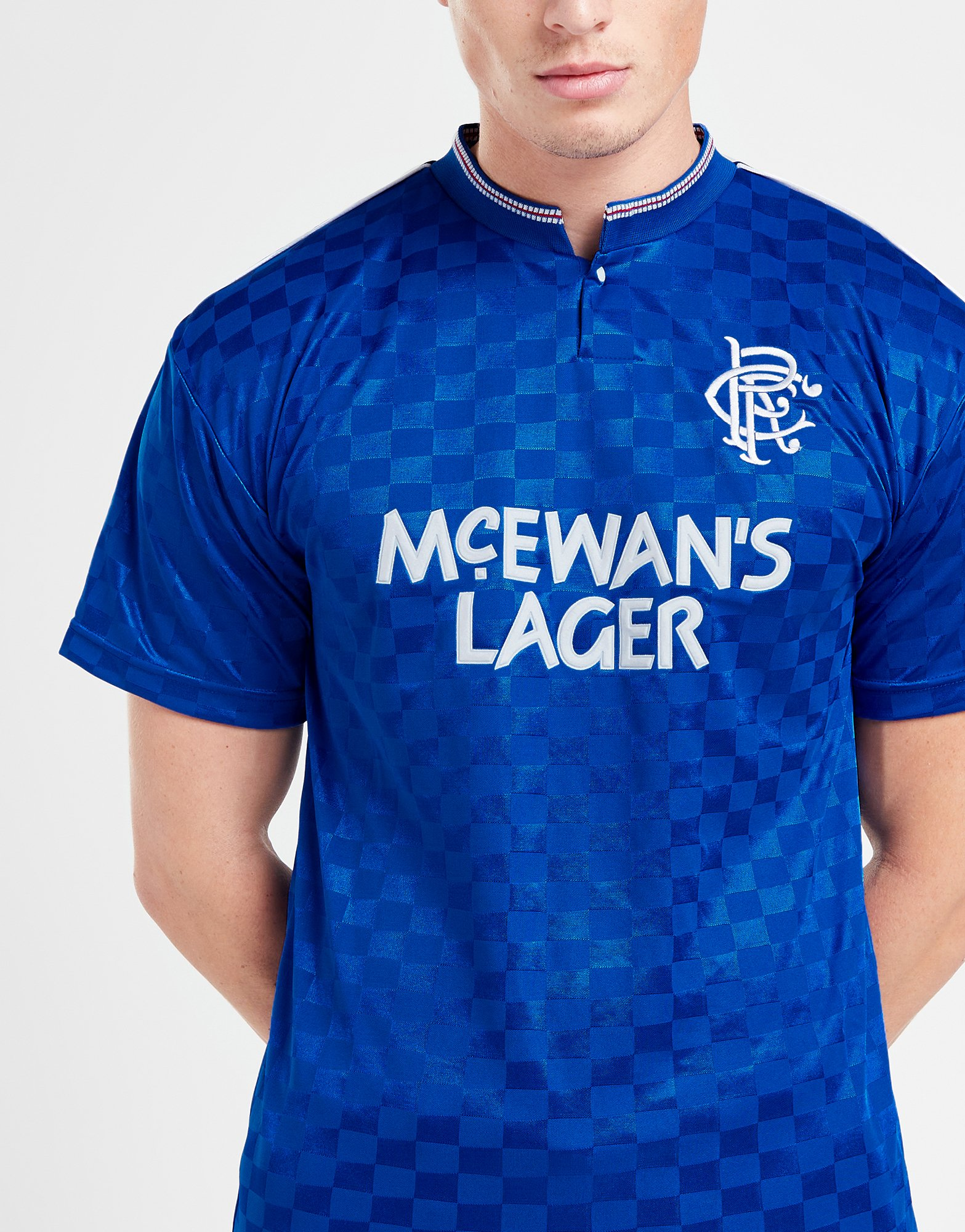 Score Draw Maillot Rangers FC '88 Rétro Match Domicile