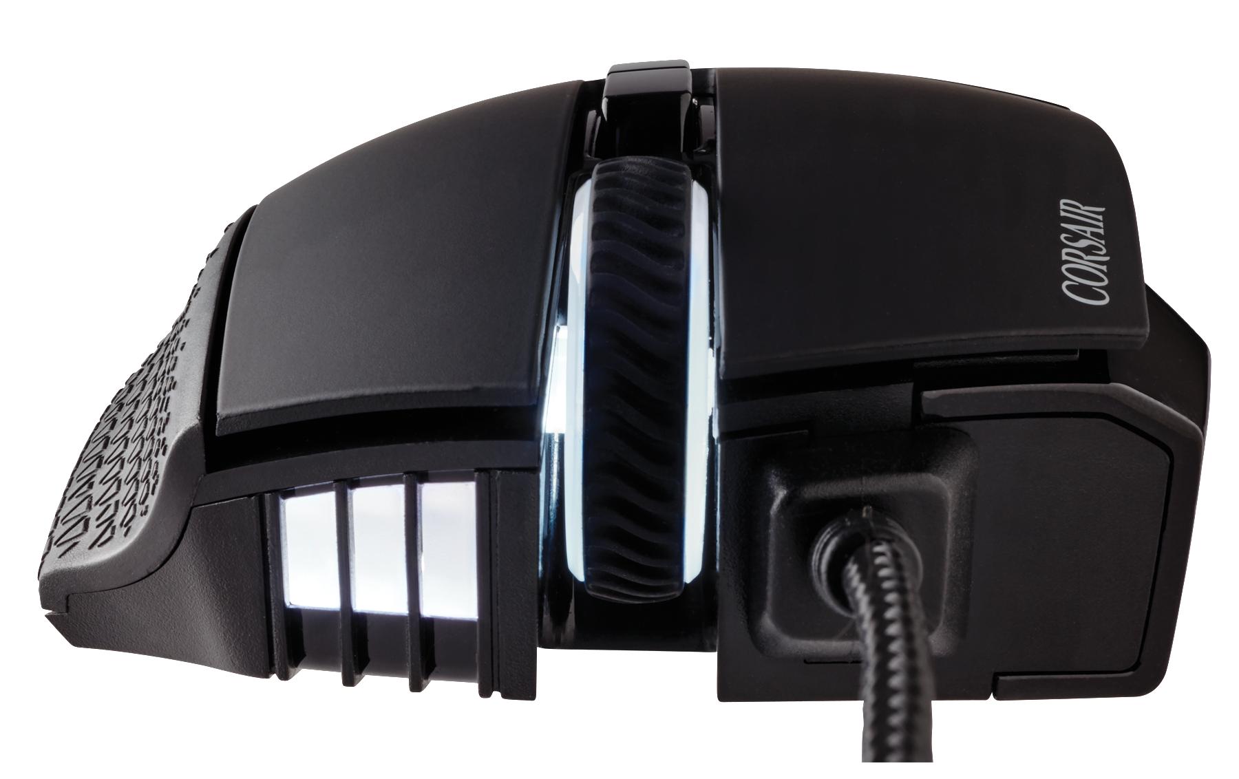Gaming-Maus Scimitar RGB Elite iCUE schwarzMOBA/MMO Gaming Maus