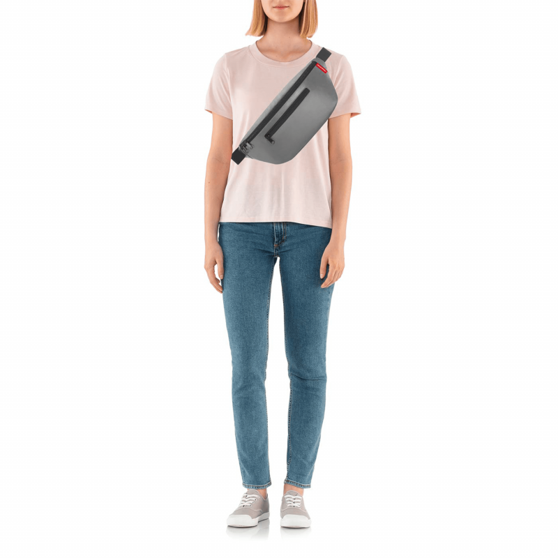 Sac banane Beltbag 2 Litres Canvas Grey