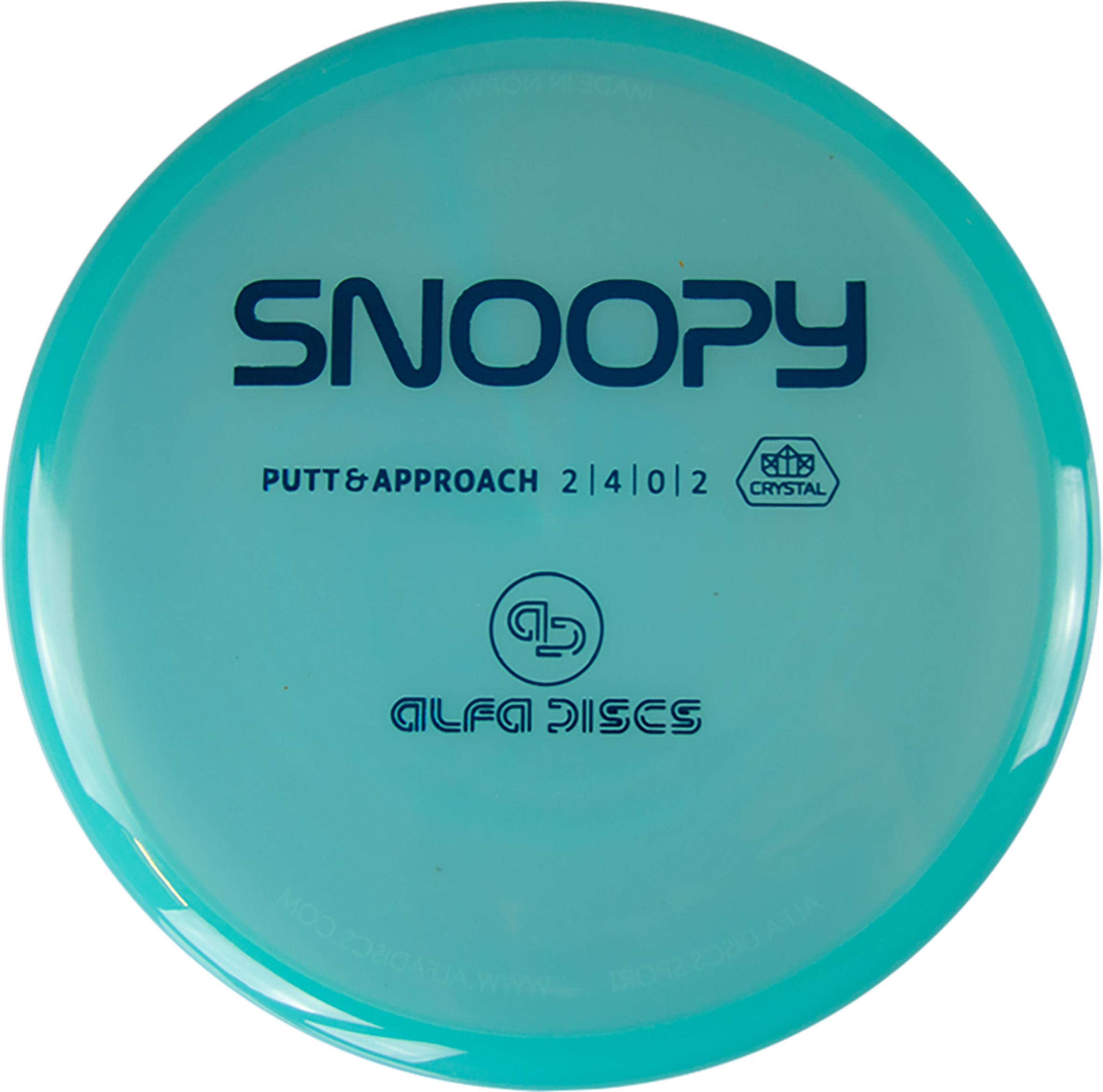 Crystal Line Putter Snoopy Blue
