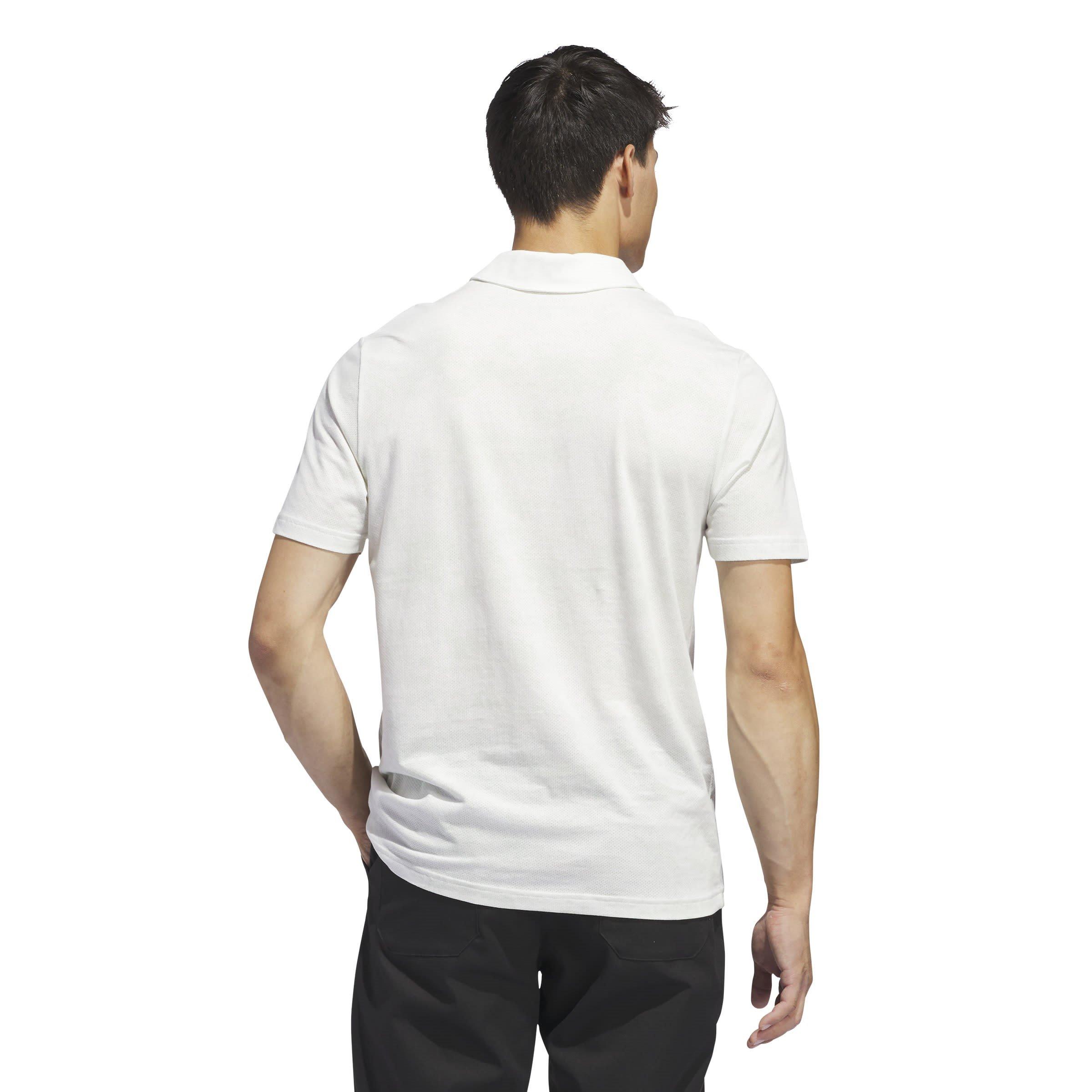 adidas Go To Printed Mesh Polo Shirt Mens