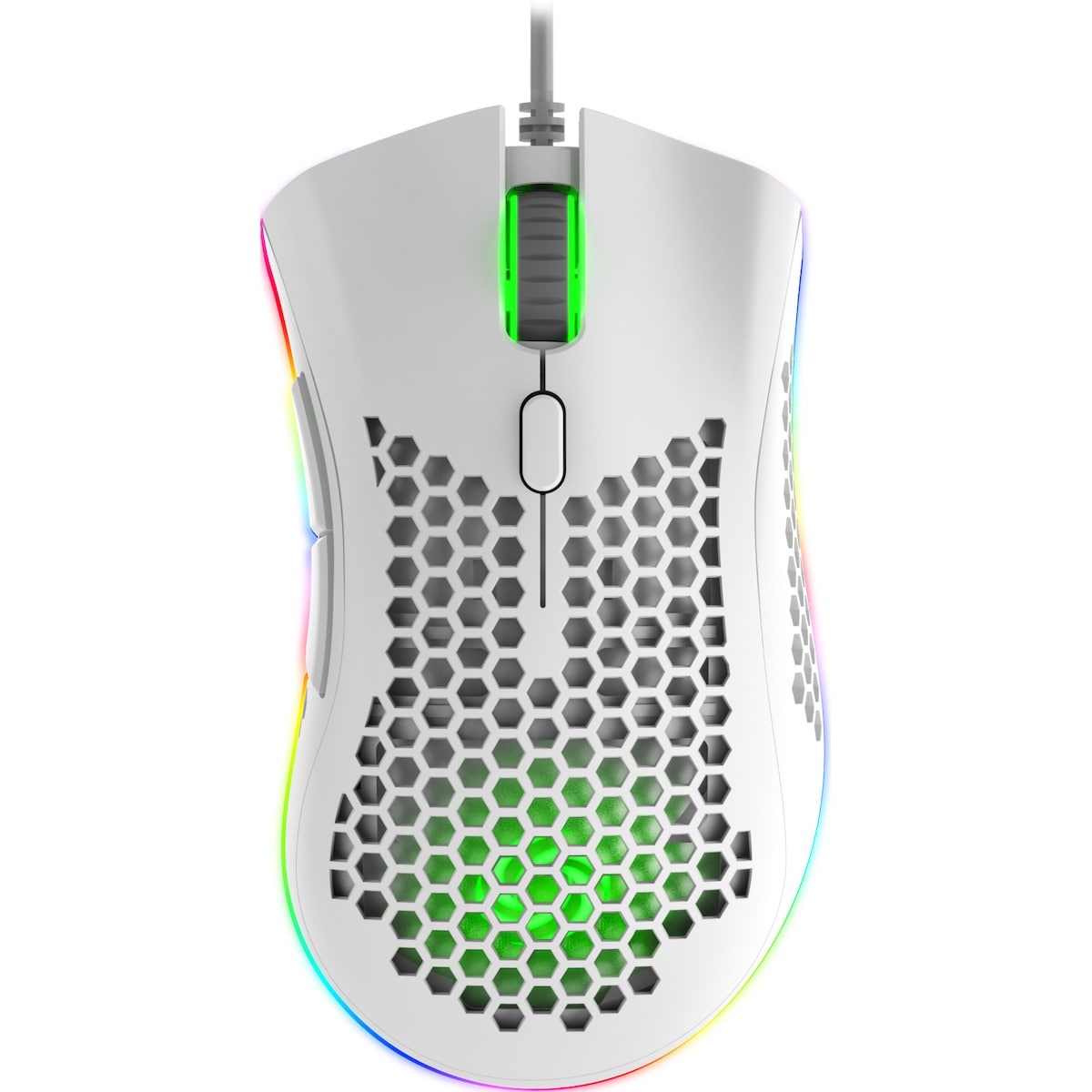 NOS M-650 gaming-mus (hvit)