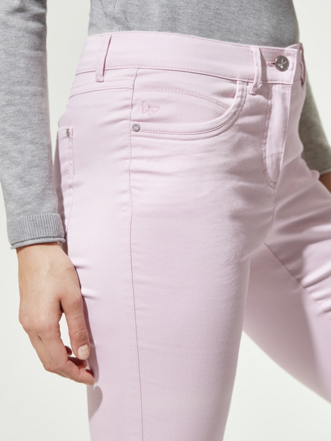 Extraglatt Baumwollhose