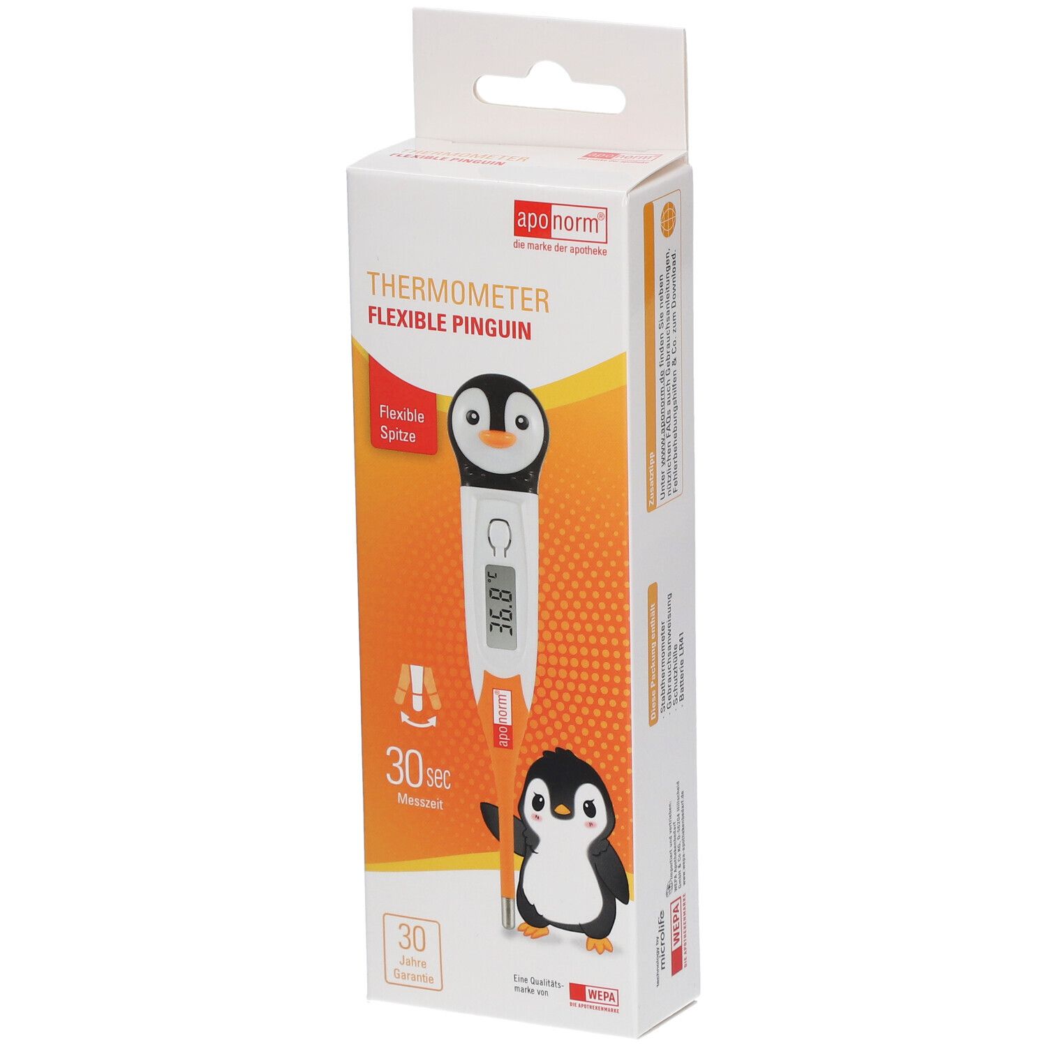 aponorm® Fieberthermometer flexible Pinguin