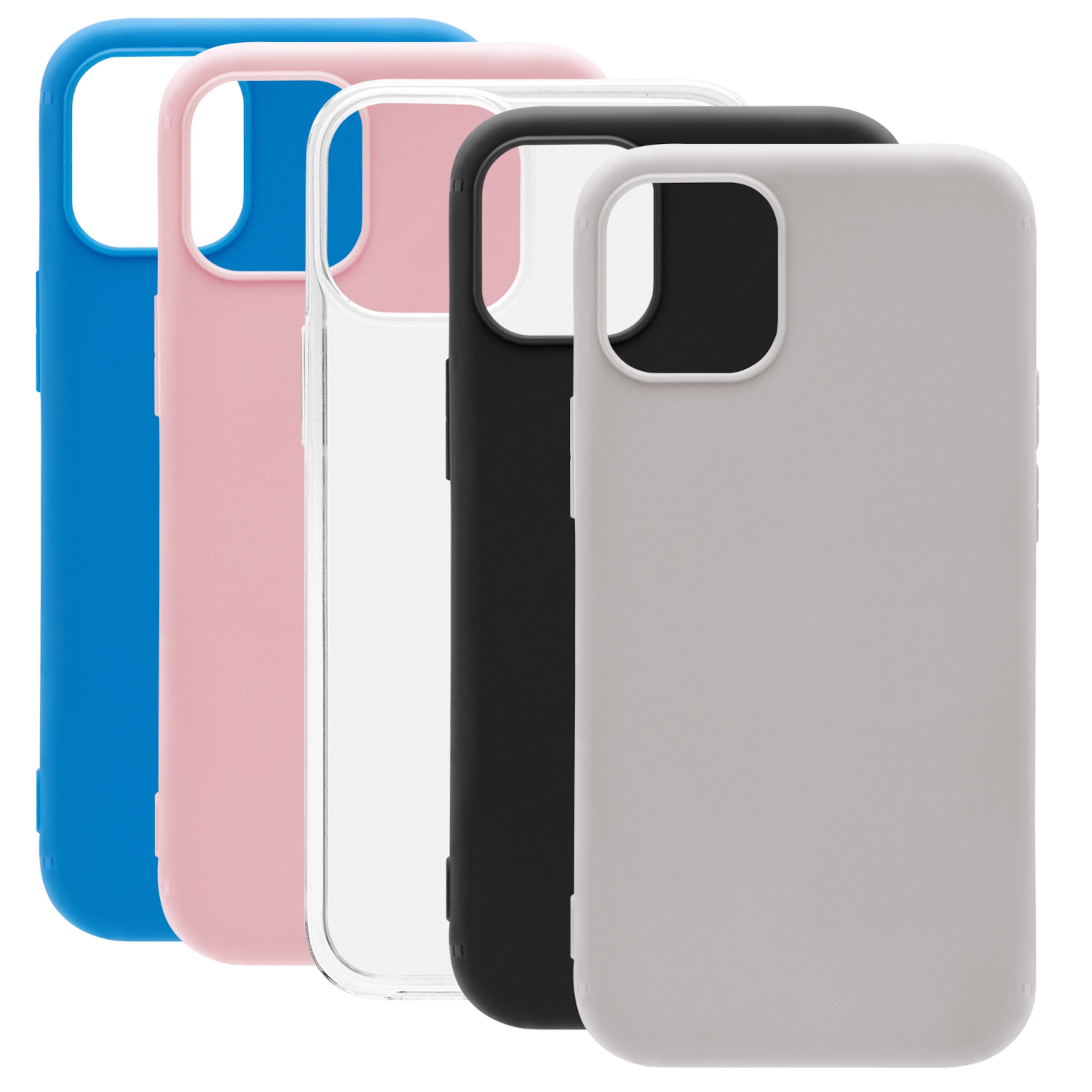 Linocell Second skin 2.0 Mobildeksel for iPhone 12 Mini Gjenomsiktig