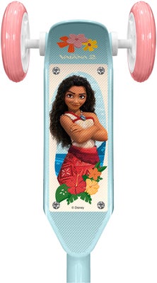 Stamp Vaiana 3-hjuls Sparkesykkel, Blå/Rosa