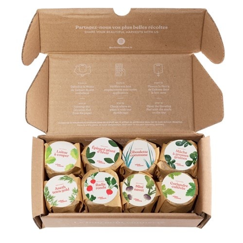 Coffret 8 variétés à planter - original