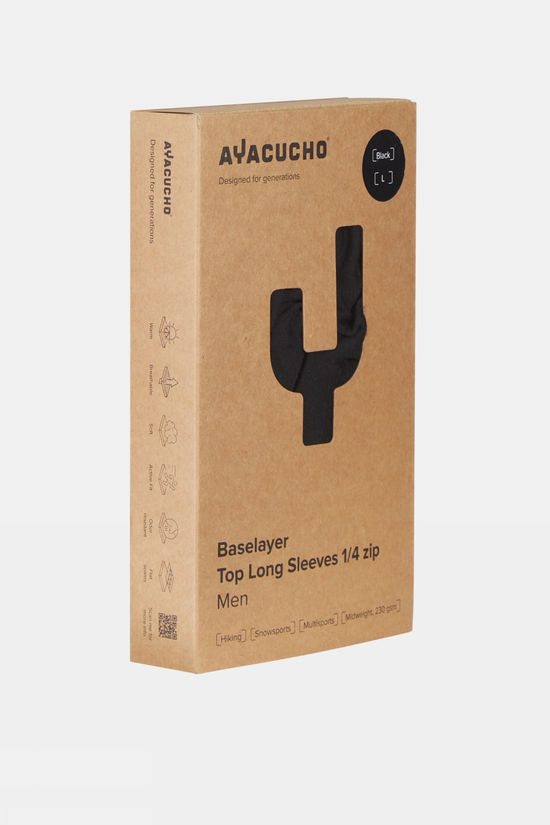 Ayacucho Ayacucho Baselayer Top LS 1/4 Zip Ondershirt