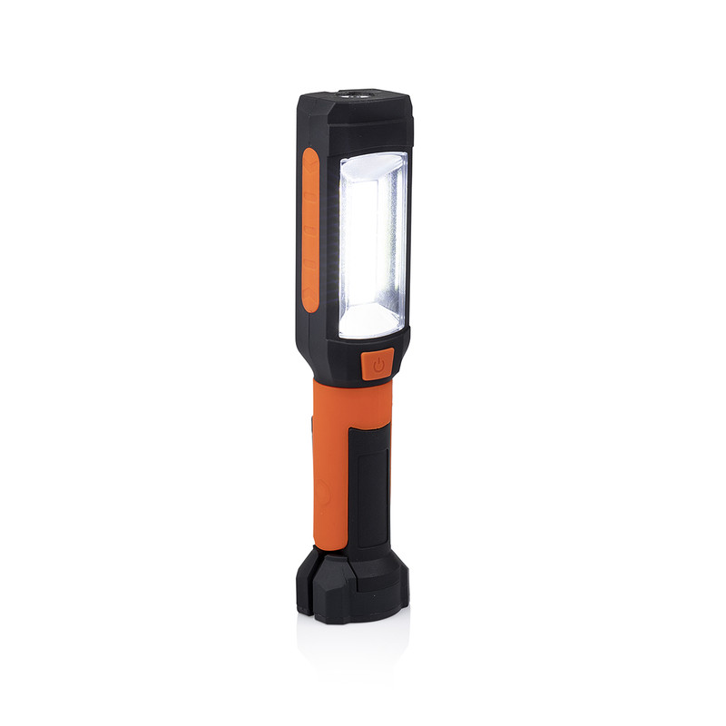 Smartwares LED werklamp op batterijen 3W(zijkant) 1W(bovenkant) 200lm 4000K
