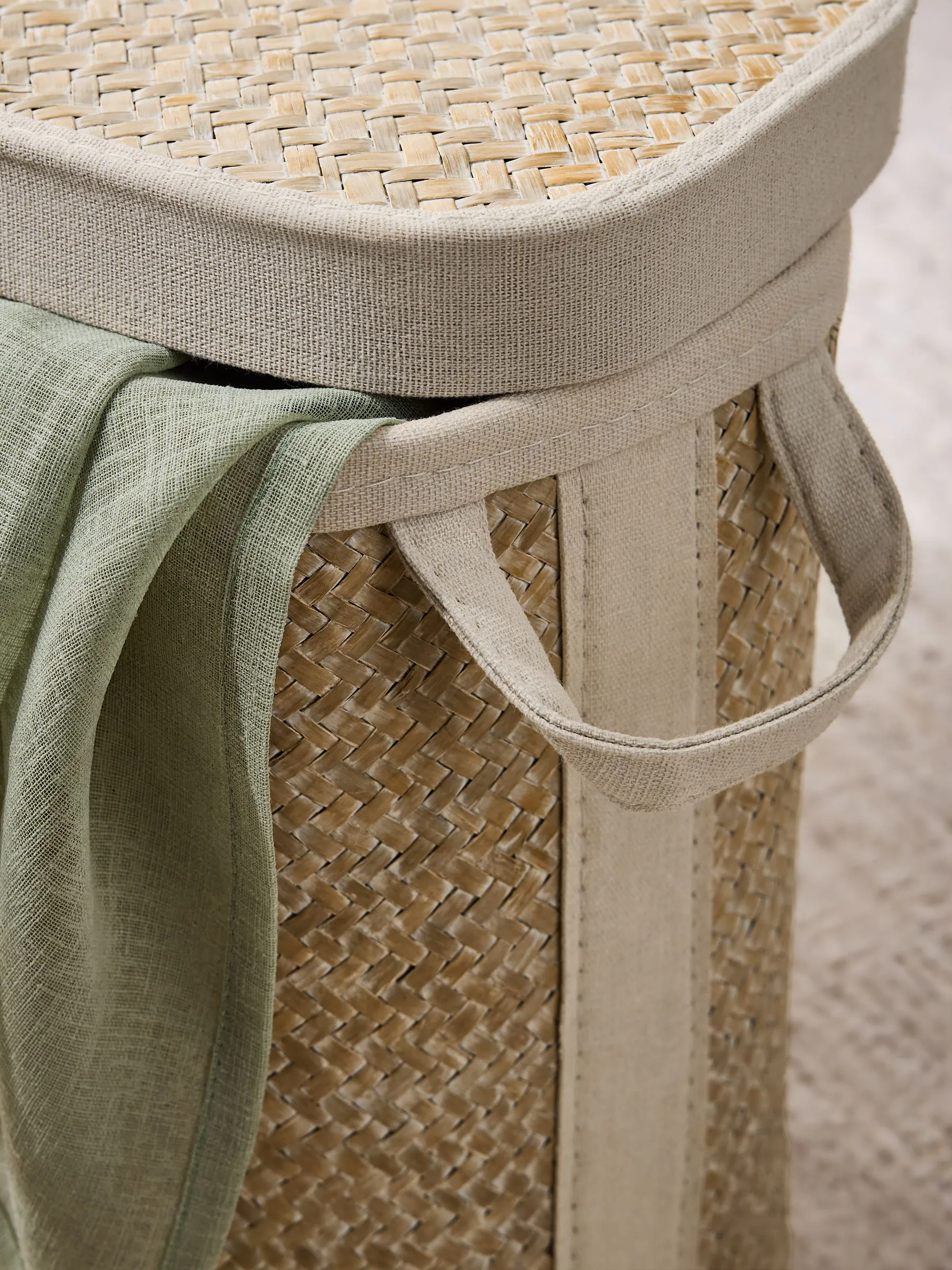 Herringbone Storage Basket