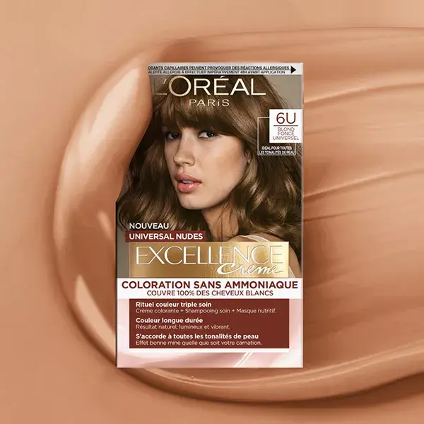 L'Oréal Paris Excellence Crème Universal Nudes Coloration N°6 Blond Foncé