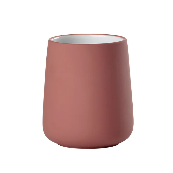 Zone Denmark - Nova Zahnbürstenbecher, peach red