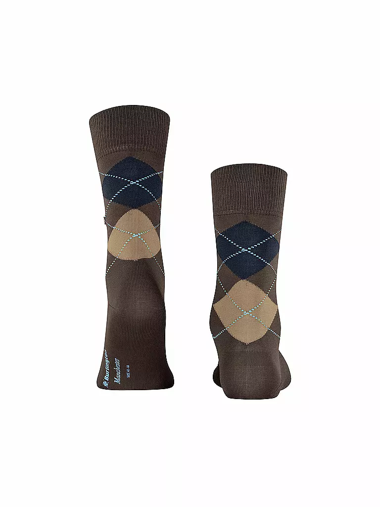 BURLINGTON Herren Socken MANCHESTER 40-46 chocolate braun