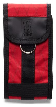 Pochette pour Téléphone Chrome Large Rouge