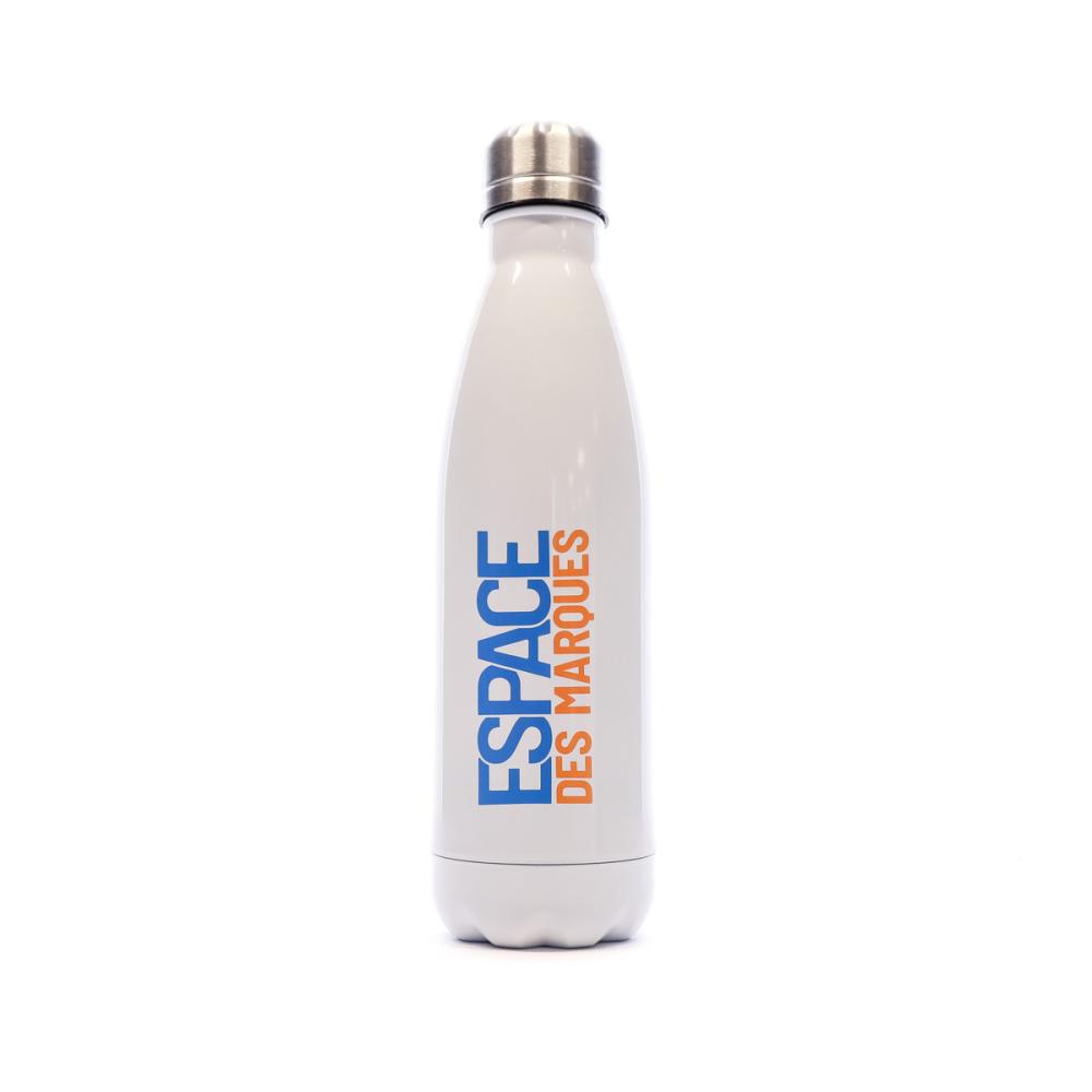 NO MARK Gourde en acier Blanche 700ml