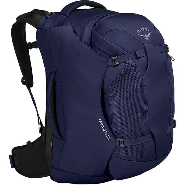 Bagagerie de voyage OSPREY FAIRVIEW 55 WINTER NIGHT BLUE