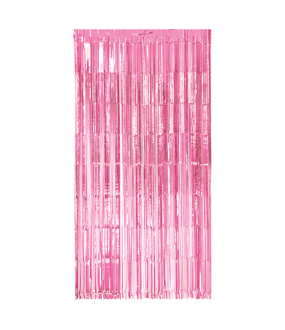 Roze Deurgordijn 2m
