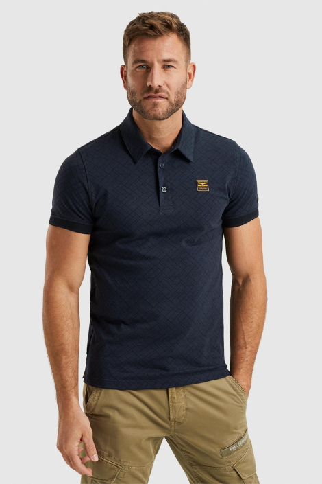 PME legend blauwe heren polo