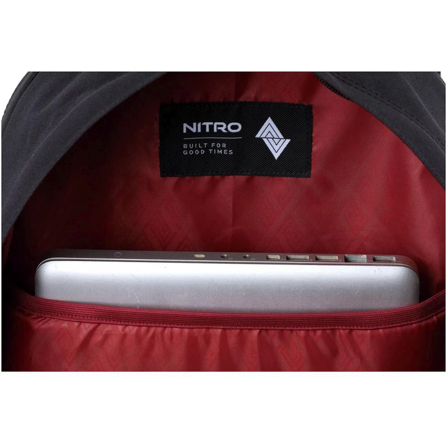 Nitro Urban Plus - Laptoprucksack 15 46 cm true black