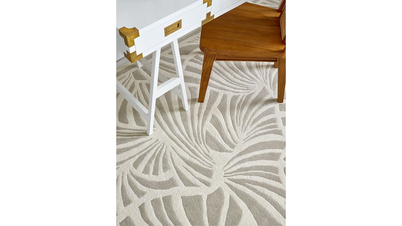 Vloerkleed Ivory 039301 Japanese Fans
