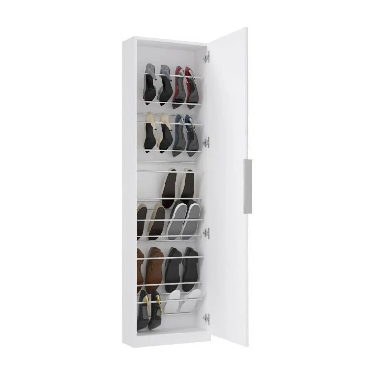 CALMA Meuble à chaussures - Blanc mat