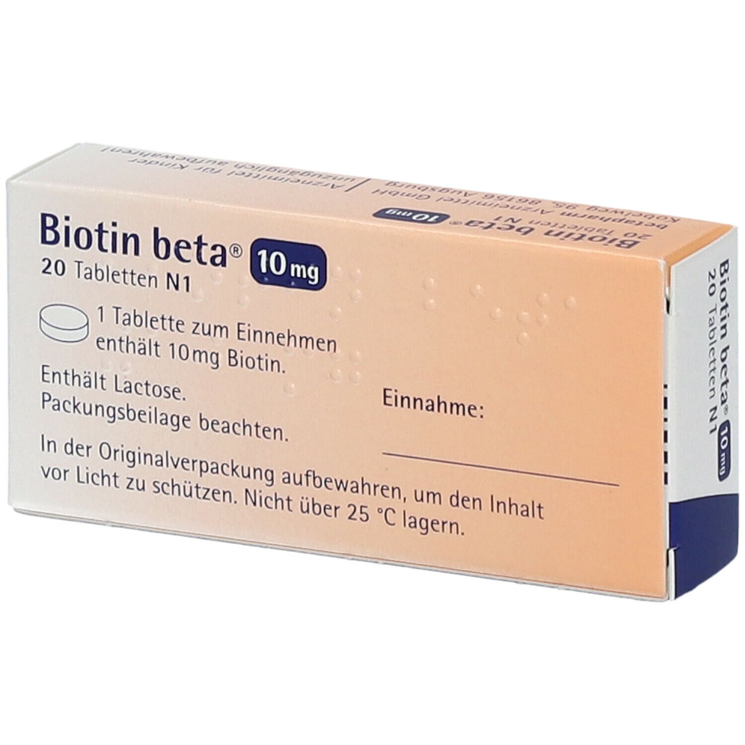 Biotin beta® 10 mg
