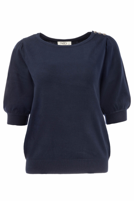 NED blauwe dames t-shirt