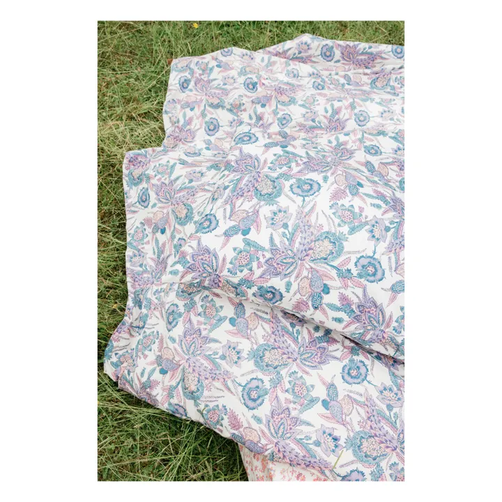 Louise Misha Housse de couette Noemie en coton bio | Violet