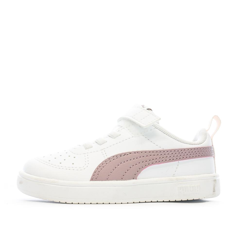 Puma Baskets Mauve/Blanche Fille Puma Rickie