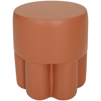 KARWEI bijzettafel Stella terracotta klei ø 41 cm