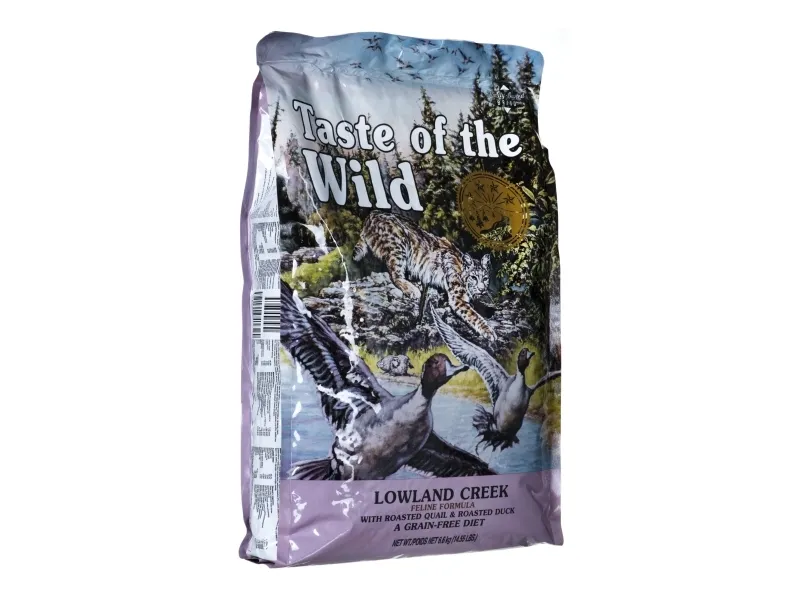 TASTE OF THE WILD Lowland Creek - tørfoder til kattekillinger - 6,6 kg