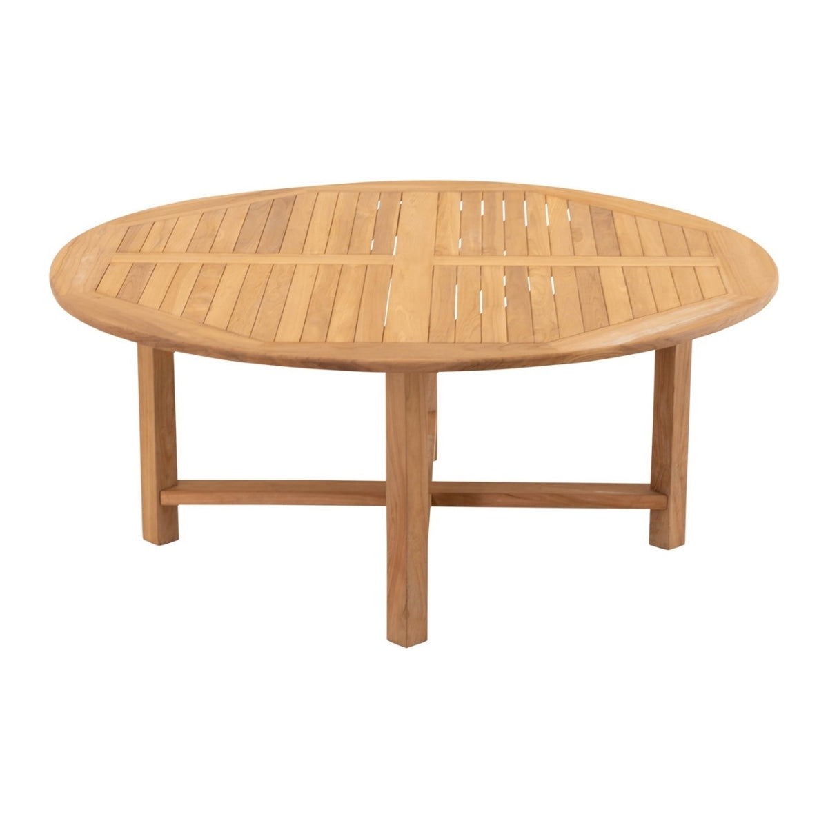 Lesli Living - Teak tafel Ã¸180x75cm