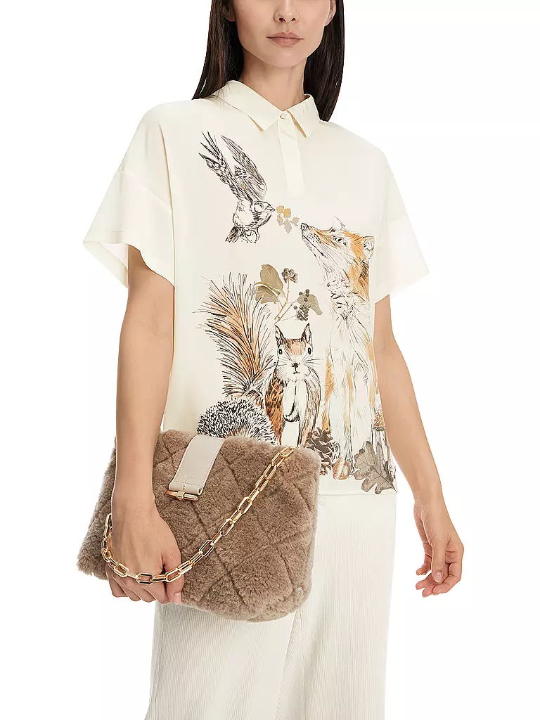 MARC CAIN Blusenshirt  grau