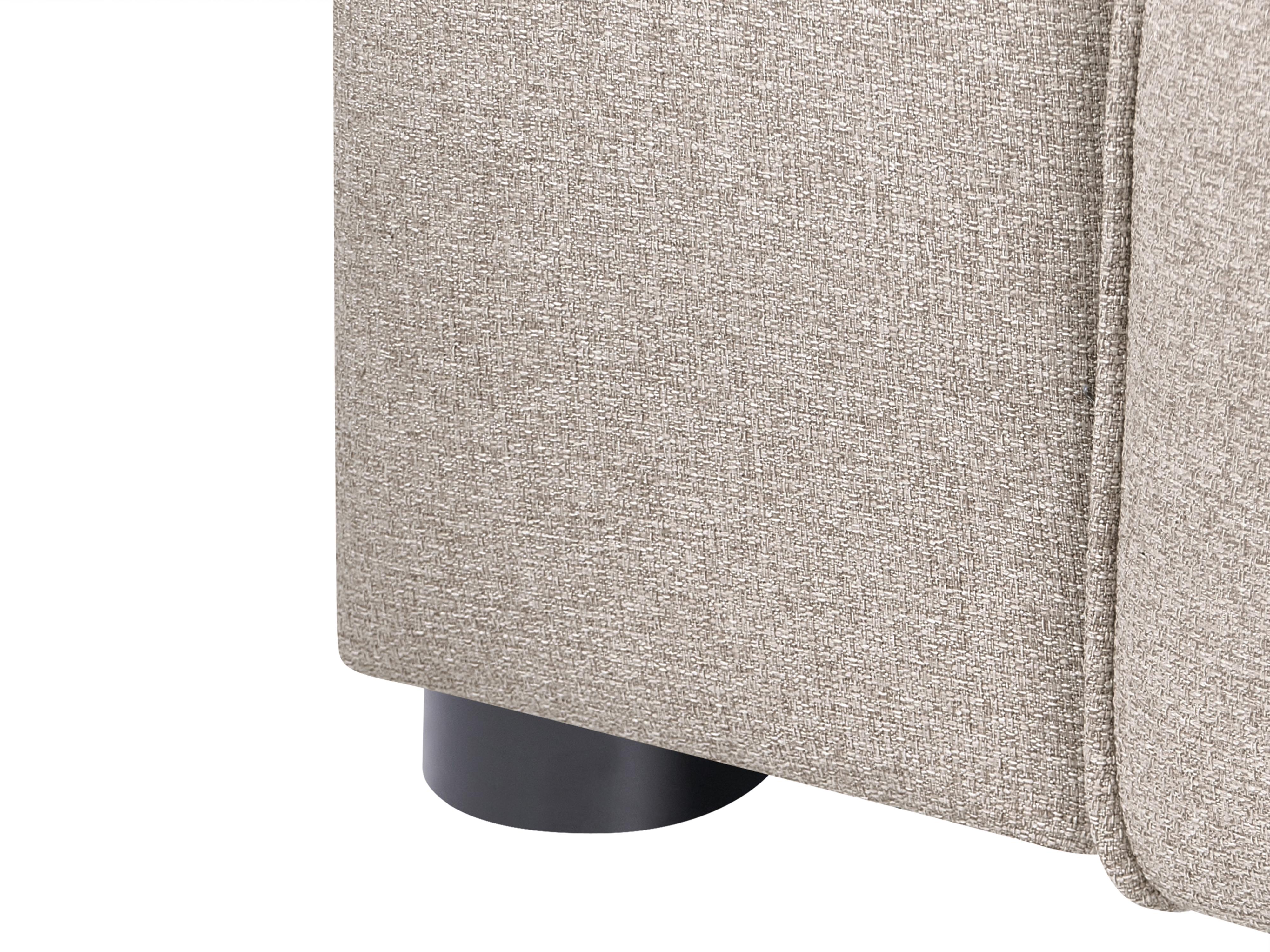 Hoekbank 3-zits FAABORG Stof Beige linkszijdig
