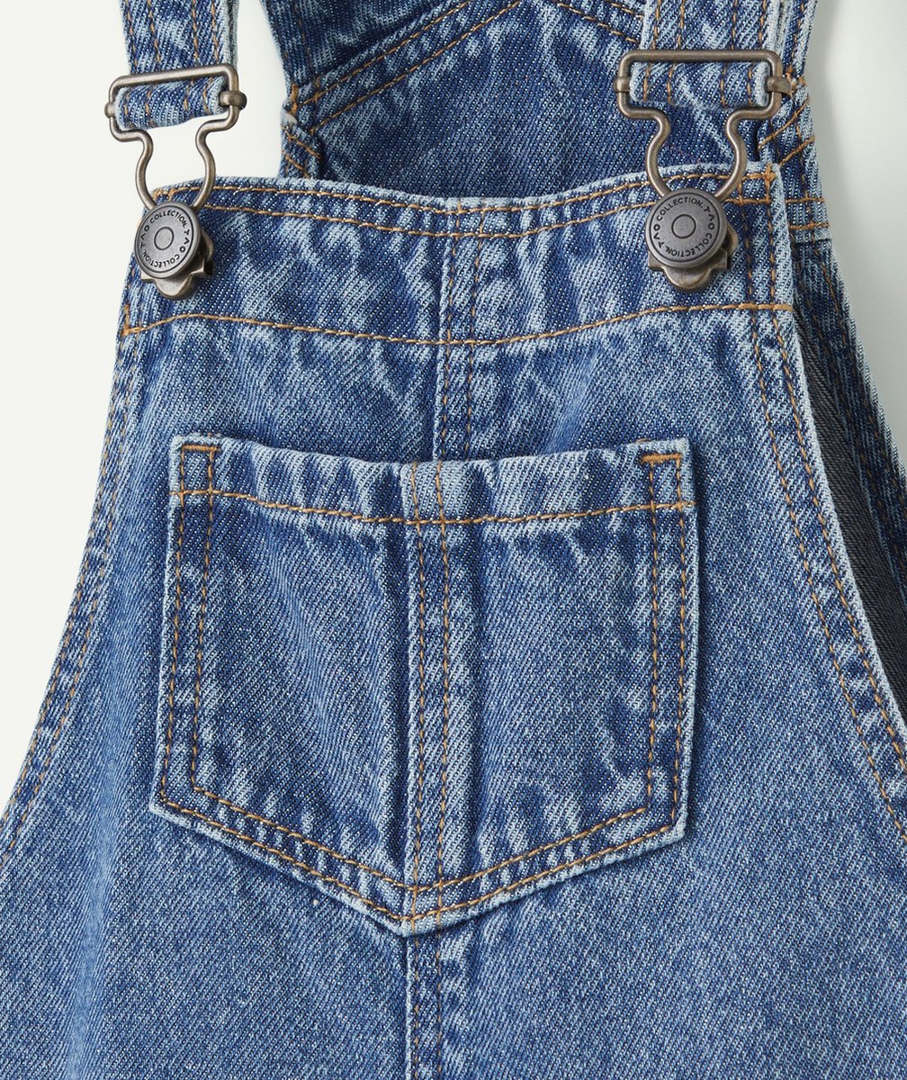 SALOPETTE EN DENIM LOW IMPACT BÉBÉ GARÇON