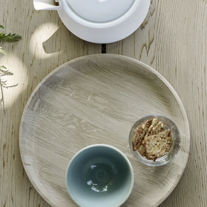 Fritz Hansen - Skagerak Nordic Tablett, eiche / Ø 30 cm