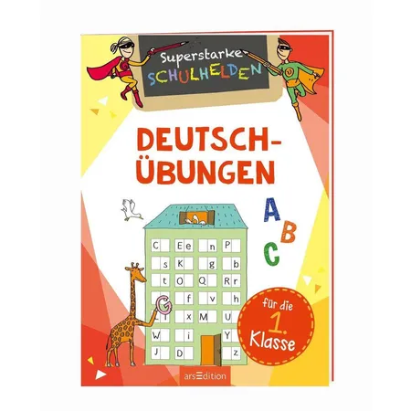 ars Edition Superstarke Schulhelden - Deutsch-Übungen 1. Klasse
