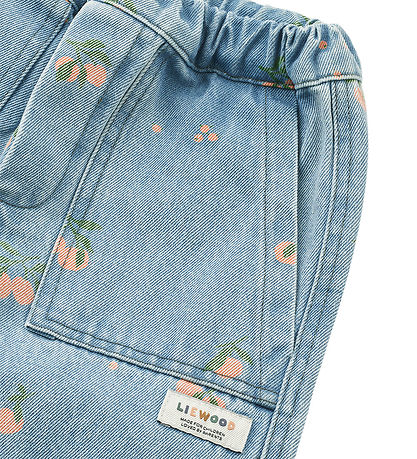 Liewood Jeans - Cesar - Hellblau m. Pfirsiche