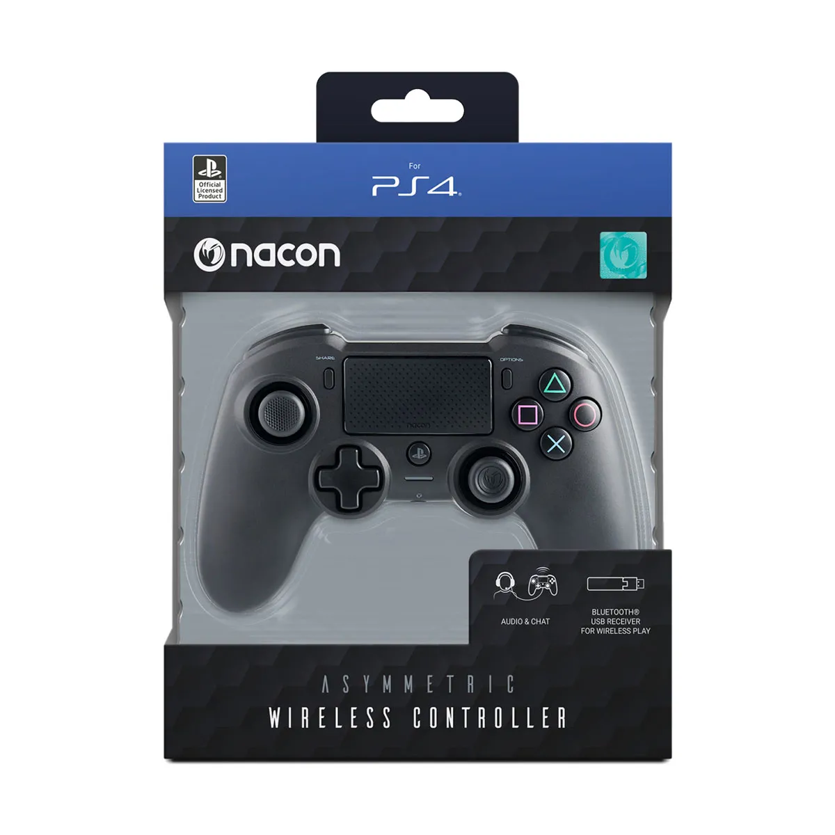 Nacon Manette PS4 Noire Sans fil