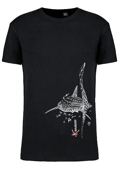 KANUMERA - T-SHIRT BIO REQUIN BALEINE HOMME
