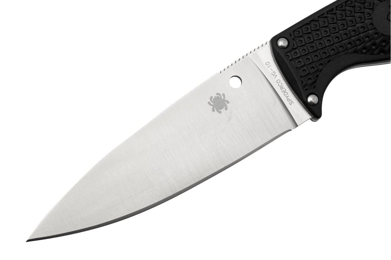 Spyderco Enuff 2 FB31PBK2 Leaf Shape vaststaand mes