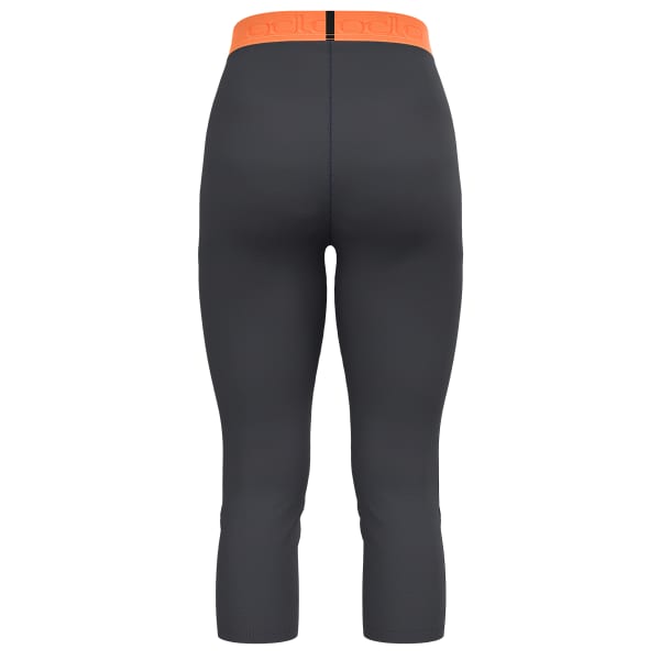 Collant thermique ODLO REVELSTOKE PW 150 BL BOTTOM 3/4 W INDIA INK MELANGE/LIVE WIRE