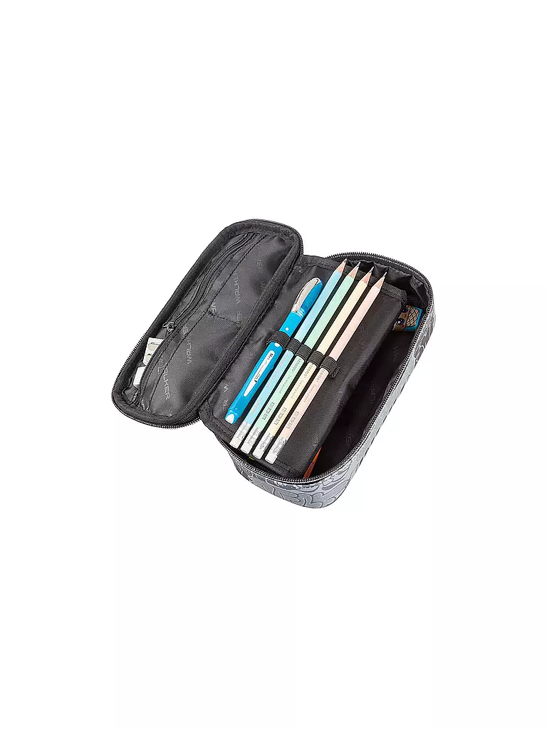 WALKER Federmappe Pencil Box Concept Rost rot